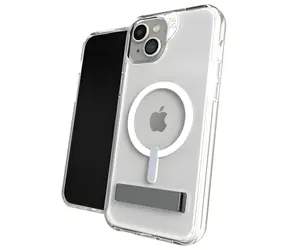 ZAGG Crystal Palace Snap Kickstand průhledná / Kryt na mobil / Apple iPhone 15 Plus, iPhone 14 Plus / MagSafe / Grafen