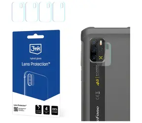 3MK Lens Protection Ulefone Armor 12S / Ochranné sklo na fotoaparát / 7H / 0,16 mm / 4 ks