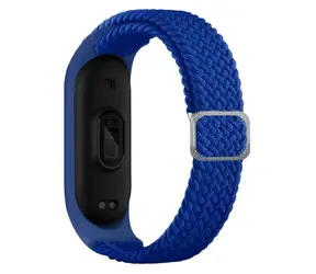 Beline Textile Mi Band 3/4 světle modrá / Pásek pro Xiaomi Mi Band 3/4 / Textilní