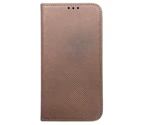 NoName Smart Magnet Book Realme C63 růžovo-zlatá / Pouzdro / Flip / Magnetické zavírání