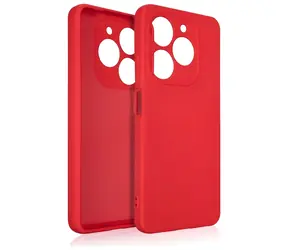 Beline Silicone Infinix Smart 8 červená / Ochranný kryt / Silikonový