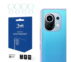 3mk Lens Protection pro Xiaomi Mi 11 5G / Sklo na fotoaparát / 4 ks / Hybridní sklo
