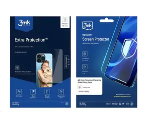 3mk All-Safe Extra Protection Phone / Ochranná fólie / AIO systém / 5 ks