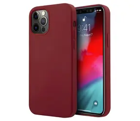 Mini MIHCP12LSLTRE červená / Ochranný kryt / Apple iPhone 12 Pro Max 6,7" / Silicone Tone On Tone / TPU/PC