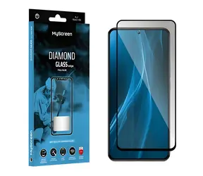 MyScreen Diamond Glass Edge FG Vivo Y17s černá / Tvrzené ochranné sklo / Full Glue / 9H