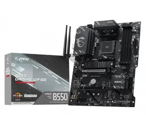 MSI B550 GAMING WIFI6E / Základní deska / AMD B550 / socket AM4 / 4x DDR4 / Wi-Fi 6E / GLAN / ATX