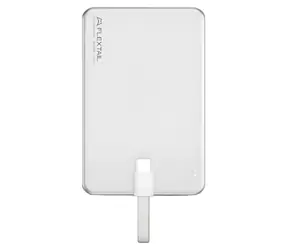 Flextail Zero Power Metal 5000 mAh stříbrná / Powerbanka / Magnetické uchycení / 5000 mAh / 7 mm