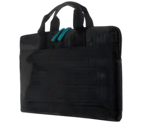 Tucano Smilza Super Slim černá / Brašna / 15,6" notebook, MacBook Pro 16" / recyklovaný PET / 42×29×4 cm