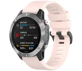 Beline Watch růžová / Řemínek pro smartwatch / Garmin Fenix 7 Pro/8/Fenix E/Epix Pro Gen2 / silikon