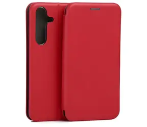 Beline Book Magnetic Case Galaxy S25+ červená / Pouzdro / Magnetické zapínání