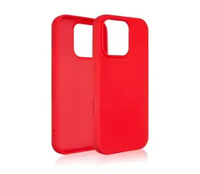 Beline Silicone Case červená / Kryt / Apple iPhone 16 Pro / Silikon