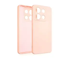 Beline Silicone Poco X6 růžovozlatá / Zadní kryt / Silikonový