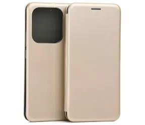 Beline Pouzdro Book Magnetic Xiaomi Redmi Note 14 5G zlatá / Pouzdro / Flipové / Magnetické zavírání