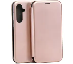 Beline Book Magnetic pouzdro pro Samsung Galaxy A35 růžovozlatá / Pouzdro typu kniha / Magnetické zapínání / Umělá kůže