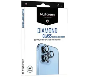 MyScreen Diamond Glass Apple iPhone 14 Pro/14 Pro Max fialová / Ochranné sklo fotoaparátu / 9H / Instalační sada