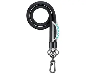 USAMS ZB282 černá / Šňůrka na telefon / Univerzální / 120 cm
