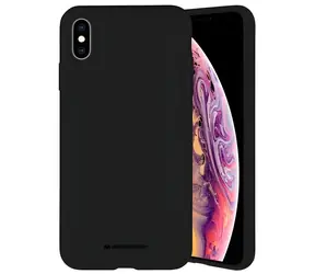 Mercury Silicone pouzdro pro Apple iPhone 14 Plus (6,7") tmavě modrá / Pouzdro na mobil / Silikonové