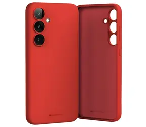 Mercury Silicone pouzdro pro Samsung Galaxy A16 (A166) červená / Pouzdro / Silikonové
