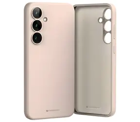Mercury Silicone pískově růžová / Pouzdro / Samsung Galaxy A16 / silikonové