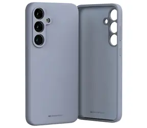 Mercury Silicone pouzdro pro Samsung Galaxy S24 FE levandulově šedá / Pouzdro na mobil / Silikonové