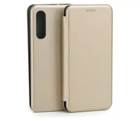 Beline Magnetic zlatá / Pouzdro typu kniha / Sony Xperia 10 V / PU kůže