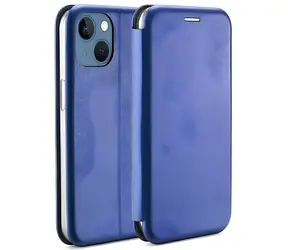 Beline Book Magnetic Case modrá / Kryt / Apple iPhone 15 Plus / Flip, magnetické zavírání