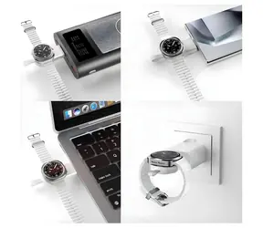 4smarts Trident Qi2 bílá / Nabíjecí stanice / 3v1 / MagSafe / pro telefon, sluchátka a Galaxy Watch
