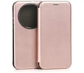 Beline Book Magnetic pouzdro pro Xiaomi 17 Ultra růžovozlaté / Kryt / knížkové / magnetické
