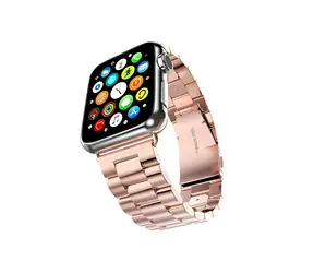 Mercury Metal Strap pro Apple Watch 38/40/41 mm růžové zlato / Řemínek / Nerezová ocel / Magnetické zapínání