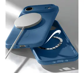 Mercury Semi-Silicone MagSafe Apple iPhone Air Sierra Blue / Kryt / Silikon a mikrovlákno