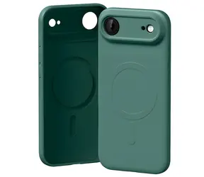 Mercury Semi-Silicone MagSafe zelená / Kryt / Apple iPhone Air / MagSafe / Silikon