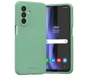 Mercury Silicone zelená / Kryt / Samsung Galaxy A26 / Silikon