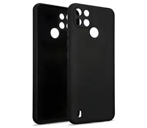 Beline Silicone Case Realme C25Y (2021) černá / Pouzdro / Silikonové