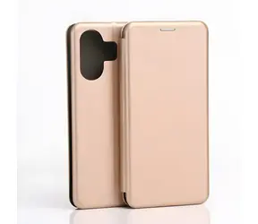 Beline Magnetic zlatá / Pouzdro typu kniha / Xiaomi Redmi 13C / Poco C65