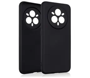 Beline Silicone Case černá / Kryt / Realme 14 Pro+ / Silikonový