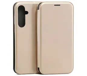Beline Book Magnetic pouzdro Samsung Galaxy A35 A356 zlatá / Pouzdro / Typu kniha / Magnetické zavírání