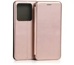 Beline Book Magnetic Poco M7 Pro růžovozlatá / Pouzdro na mobil / typu kniha / magnetické