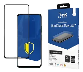 3mk HardGlass Max Lite Xiaomi Redmi Note 11T 5G černá / Tvrzené sklo / Full Screen / 9H