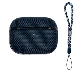 Beline AirPods Shell Cover modrá / Pouzdro pro sluchátka / AirPods 3 / TPU / s karabinou
