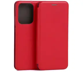 Beline Book Magnetic pro Oppo Reno 14 Pro červená / Pouzdro typu kniha / Magnetické zapínání / Kapsa na karty