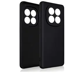 Beline Silicone Case Xiaomi Redmi Note 14 Pro+ 5G černá / Pouzdro / Silikonové