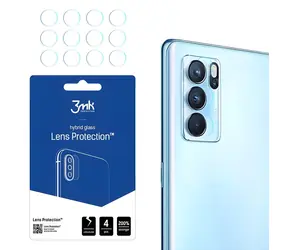 3mk Lens Protection Oppo Reno 6 Pro+ 5G PENM00 / Ochranné sklo na fotoaparát / Hybridní sklo / 4 ks