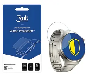 3mk Watch Protection ARC pro Oppo Watch 4 Pro / Ochranná fólie / Fullscreen / 3 ks