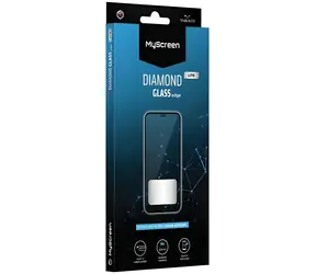 MyScreen Diamond Glass edge Lite Samsung Galaxy A03 černá / Ochranné sklo na displej / Tvrzené 9H / Full Glue