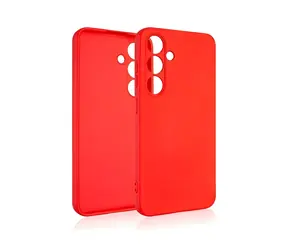 Beline Silicone Case Samsung Galaxy S24 červená / Kryt / Silikonový