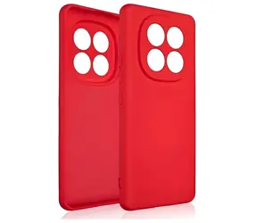 Beline Silicone Case červená / Zadní kryt / Xiaomi Redmi Note 14 Pro+ 5G / silikonový