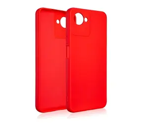 Beline Silicone Case Realme C30 červená / Pouzdro / Silikon