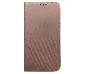 NoName Smart Magnet Book Samsung Galaxy A05s růžovo-zlatá / Pouzdro / Flip / Magnetické zavírání