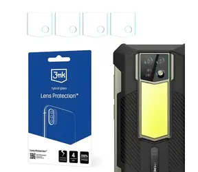 3MK Lens Protection Ulefone Armor 24 / Ochranné sklo na fotoaparát / 9H / Tvrzené sklo / 4 ks