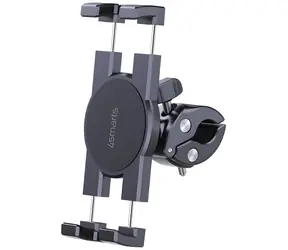 4smarts ErgoFix H24 černá / Univerzální držák na tablet / uchycení 14-34 mm / tablety do 14,6" / otočení 360°